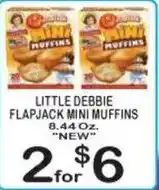 Foodland Little Debbie Flapjack Mini Muffins offer