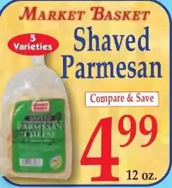 DeMoulas Market Basket Market Basket Shaved Parmesan offer