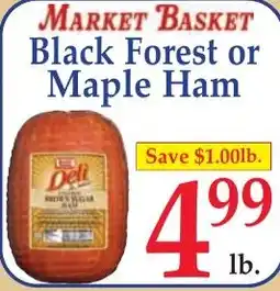 DeMoulas Market Basket Market Basket Black Forest or Maple Ham offer