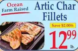 DeMoulas Market Basket Ocean Farm Raised Artic Char Fillets offer