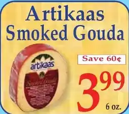 DeMoulas Market Basket Artikaas Smoked Gouda offer