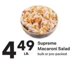 Coborn's Supreme Macaroni Salad offer