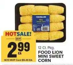 Food Lion Food Lion Mini Sweet Corn offer