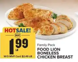 Food Lion Food Lion Boneless Chicken Breast offer