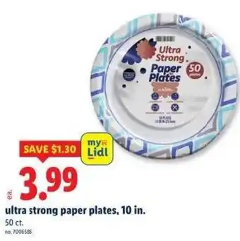 Ultra Strong Paper Plates