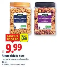 Lidl Alesto deluxe nuts offer