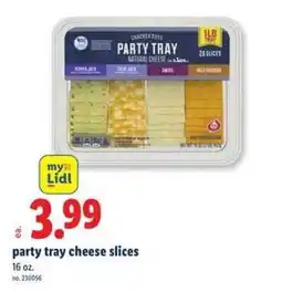 Lidl Cracker Jack party tray cheese slices offer