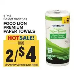 Food Lion Food Lion premium paper towels offer