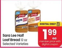 Safeway Sara Lee Half Loaf Bread offer