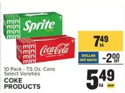 Food Lion Coke Products offer