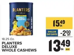 Food Lion Planters deluxe whole cashews offer