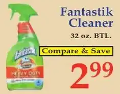 DeMoulas Market Basket Fantastik cleaner offer