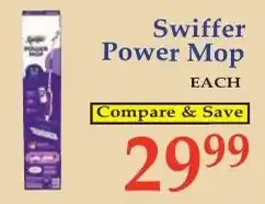 DeMoulas Market Basket Swiffer Power Mop offer
