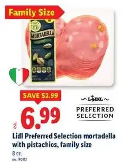Lidl Lidl preferred selection mortadella with pistachios offer