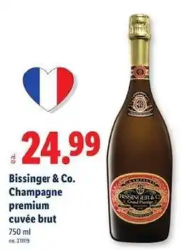 Lidl Bissinger & Co. Champagne premium cuvée brut offer