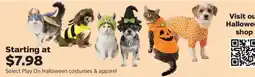 Pet Supplies Plus Select Play On Halloween costumes & apparel offer