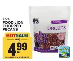 Food Lion Food Lion chopped pecans offer