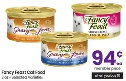 Safeway Fancy Feast Cat Food offer