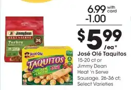 Fred Meyer José Olé Taquitos offer