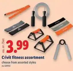 Lidl Crivit fitness assortment offer