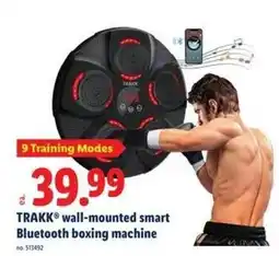 Lidl Trakk wall-mounted smart Bluetooth boxing machine offer