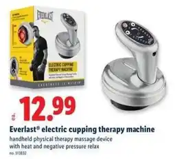 Lidl Everlast electric cupping therapy machine offer