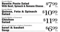 Morton Williams Bowl & basket soup offer