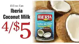 Morton Williams Iberia coconut milk offer