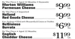 Morton Williams Morton Williams parmesan cheese offer