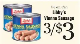 Morton Williams Libby's vienna sausage offer