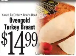 Morton Williams Boar's Head Ovengold Turkey Breast offer