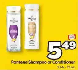 Weis Markets Pantene Shampoo or Conditioner offer