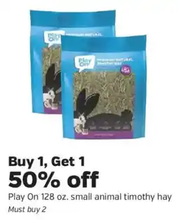 Pet Supplies Plus Play On small animal timothy hay offer