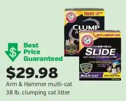 Pet Supplies Plus Arm & Hammer multi-cat clumping cat litter offer