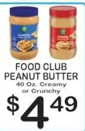 Foodland Food Club Peanut Butter offer