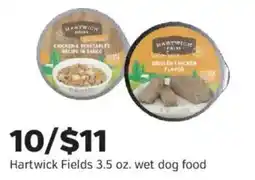 Pet Supplies Plus Hartwick Fields wet dog food offer