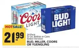 Food Lion Bud, Miller, Coors or Yuengling offer