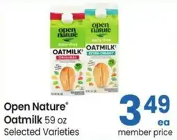 Safeway Open Nature Oatmilk offer