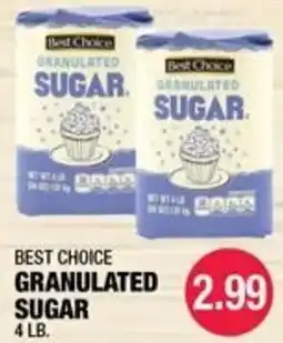 Best Choice granulated sugar