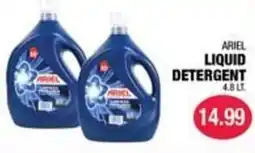Carnicerias Jimenez Ariel liquid detergent offer