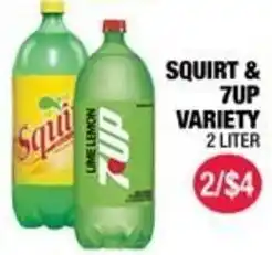 Carnicerias Jimenez Squirt & 7up Variety offer