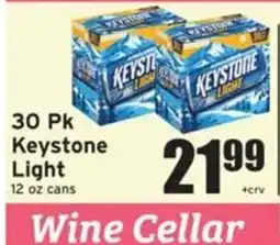 Ray's Food Keystone Light offer