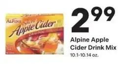 Coborn's Alpine apple cider drink mix offer