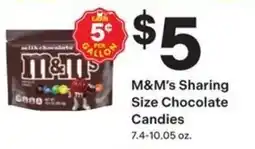 Coborn's M&M's Sharing Size Chocolate Candies offer
