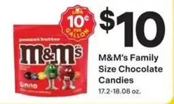 Coborn's M&M's Family Size Chocolate Candies offer