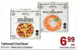 Safeway Tattooed Chef Bowl offer