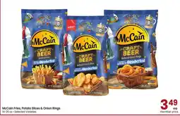 Safeway McCain Fries, Potato Slices & Onion Rings offer