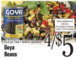 Morton Williams Goya Beans offer