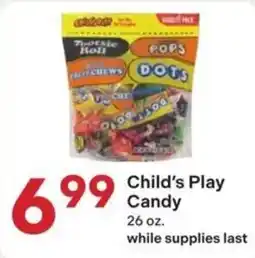 Coborn's Child's Play Candy offer