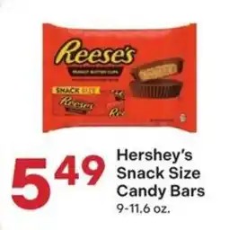Coborn's Hershey's Snack Size Candy Bars offer